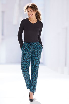 Women’s Cotton Jersey Trousers