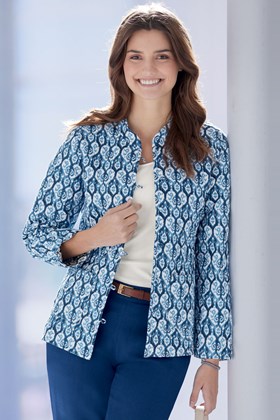 Women's Reversible Pure Cotton Jacket