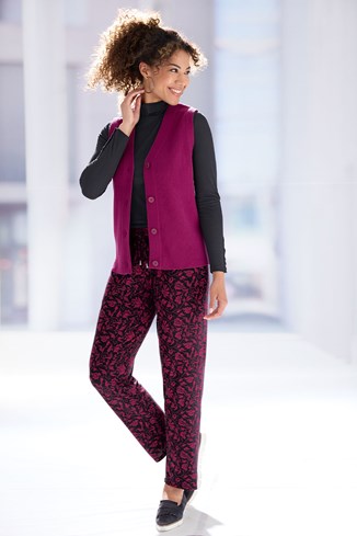 Women's Jersey Pull-On Trousers