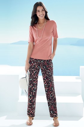 Jersey Pull-On Trousers