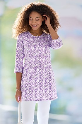 Women’s Cotton Jersey Tunic Top