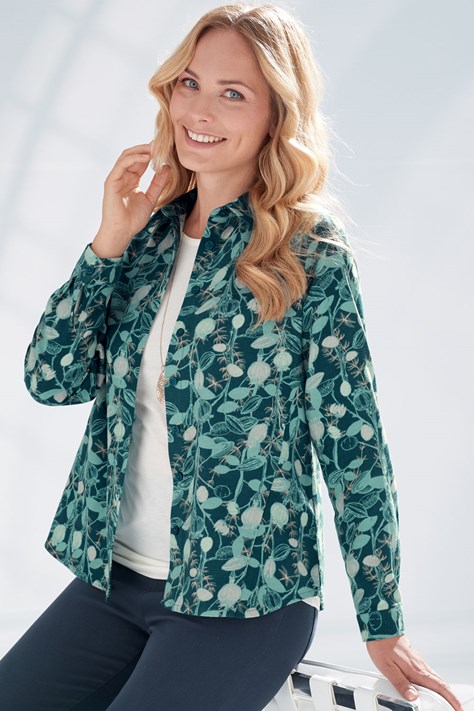 Women's Brushed Cotton A-Line Shirt