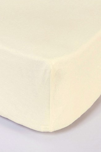 Single Size Brushed Cotton Fitted Sheet