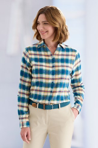 Women's Brushed Cotton Shirt