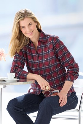 Women's Brushed Cotton Shirt