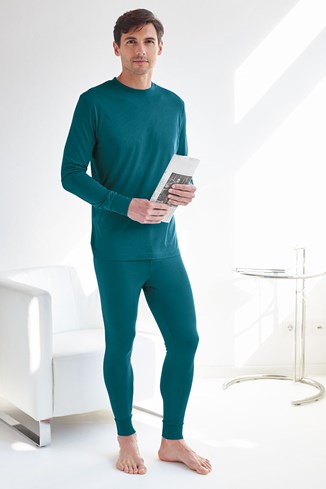 Bamboo & Cotton Mens Long Johns