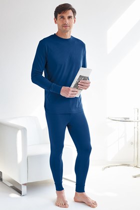 Bamboo & Cotton Mens Long Johns