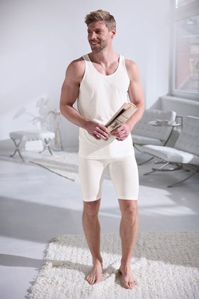 Men's Bamboo-Cotton Short Johns