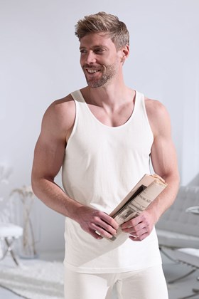 Men’s Bamboo-Cotton Singlet