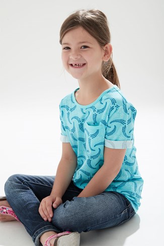 Children's Short Sleeve Printed T-Shirt