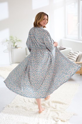 Women's Cotton Jersey Dressing Gown