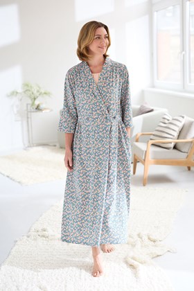 Women's Cotton Jersey Dressing Gown