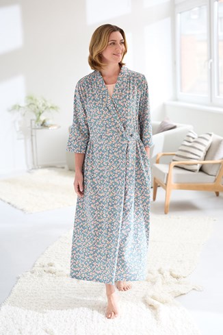 Women's Cotton Jersey Dressing Gown