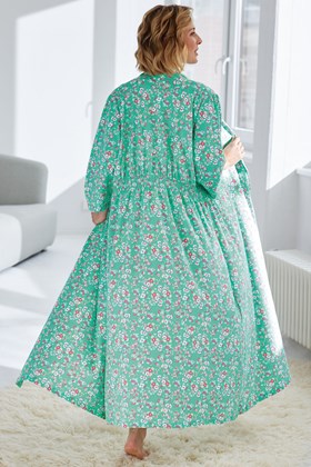 Women's Cotton Jersey Dressing Gown