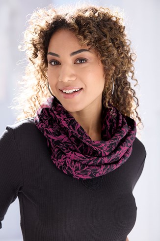 Women's Cotton Snood Scarf