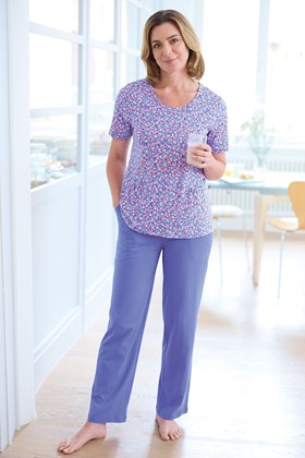 Women's Cotton Jersey Pyjamas