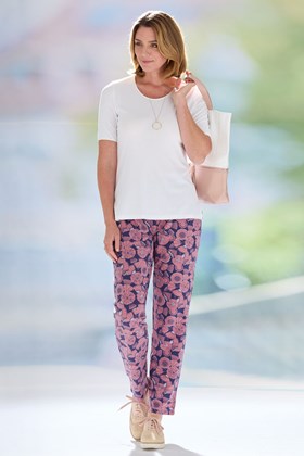 Women’s Cotton Jersey Trousers