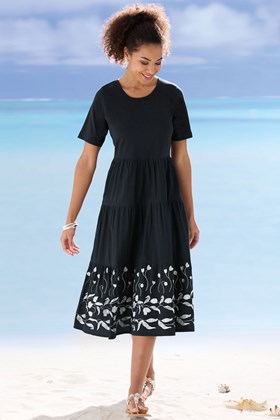 Women’s Embroidered Cotton Dress