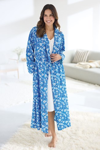 Women's Cotton Jersey Dressing Gown