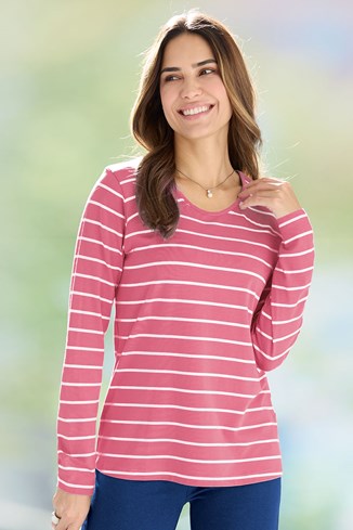 Women's Bamboo Breton Top