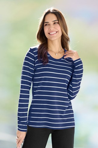 Women's Bamboo Breton Top