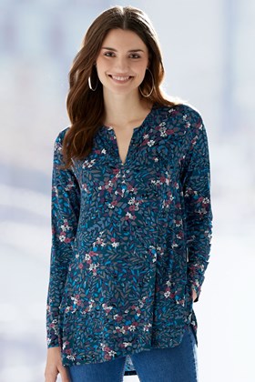 Women's Jersey Printed Tunic Top