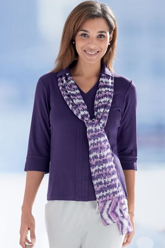 Georgette Silk Printed Scarf