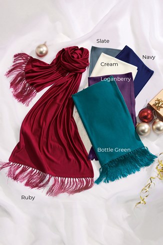 Pure Silk Jersey Aviator Scarf