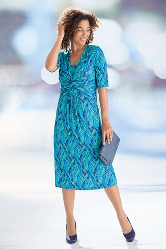 Women's Knot Detail Jersey Dress 