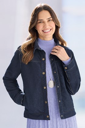 Women’s Lined Denim Jacket 