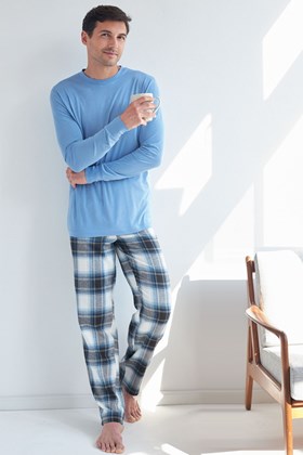 Men's Brushed Cotton Pyjama Bottoms