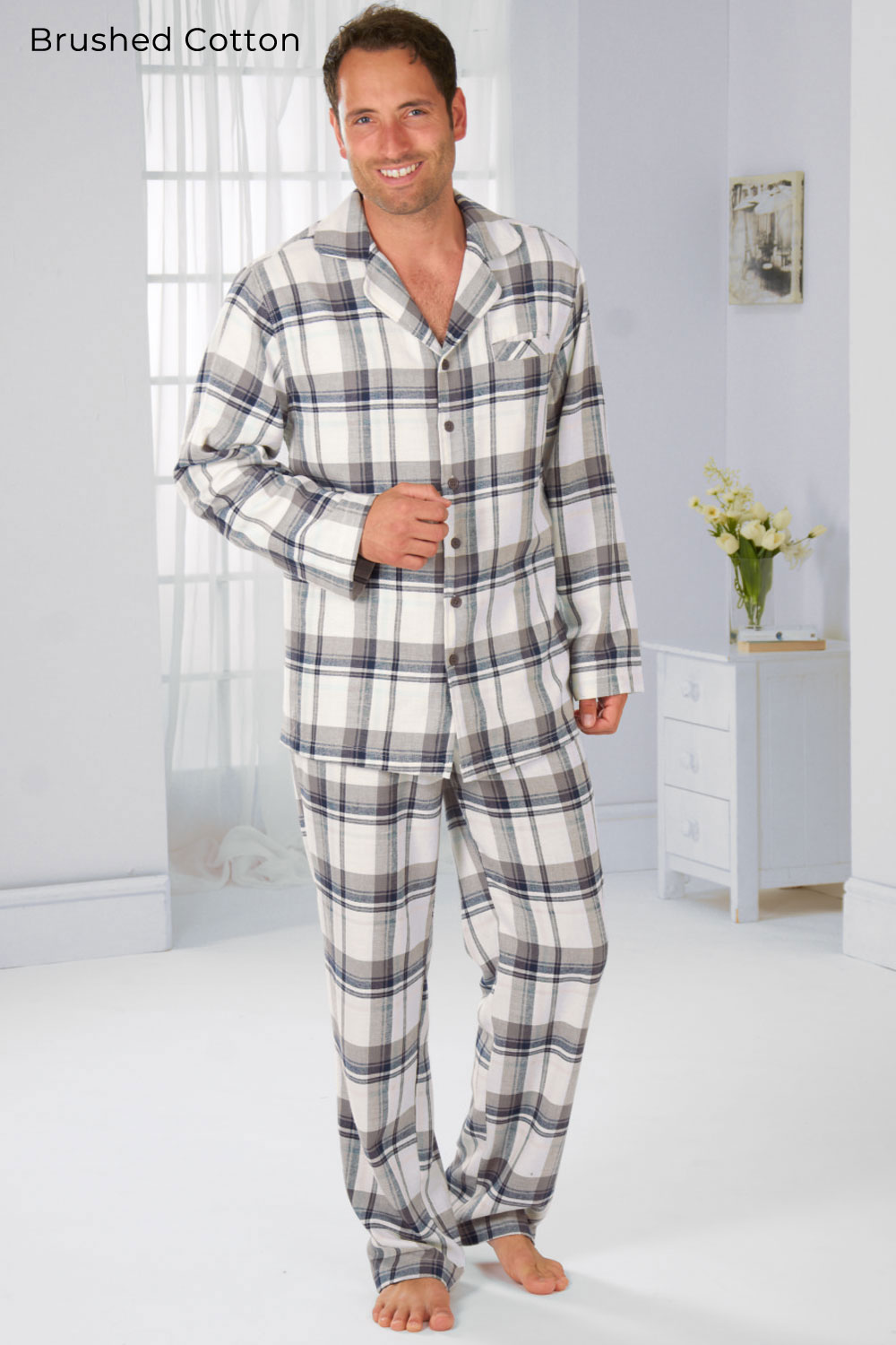 Grey Check