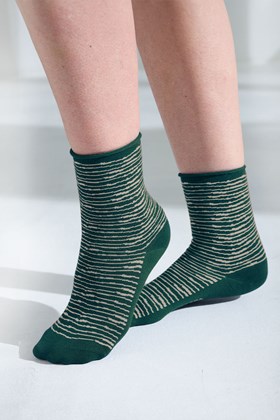 Bamboo Mix Roll Edge Socks