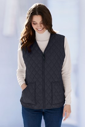 Women's Pure Silk Gilet