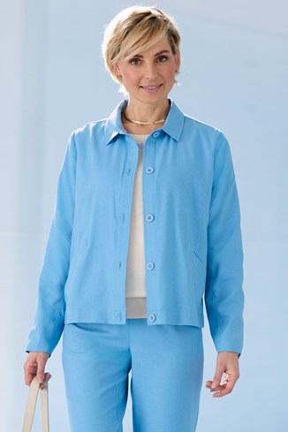Women's Noil Silk Jacket