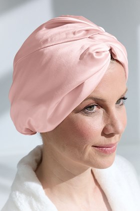 Pure Silk Satin Turban Hat