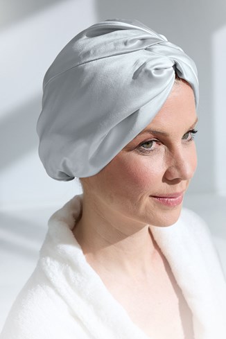 Pure Silk Satin Turban Hat