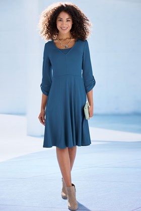 Women’s Bamboo Dress with Modesty Panel