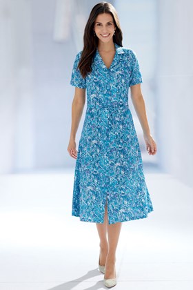 Women's Pure Cotton Printed Dress