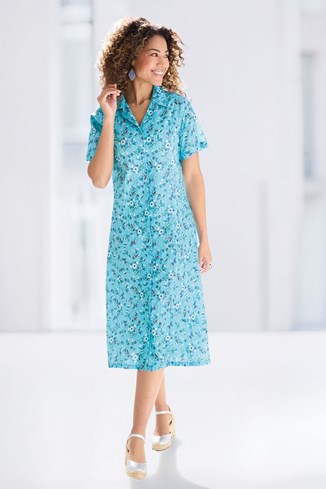 Women's Pure Cotton Printed Dress