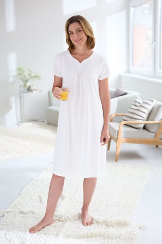 Women's Cotton Jersey Short Nightdress