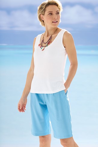 Women’s Noil Silk Shorts