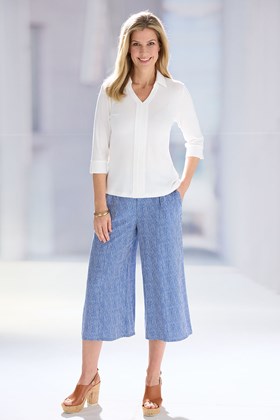 Women’s Stripey Culottes
