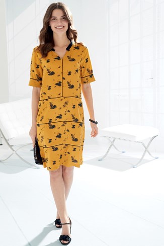 Women's Printed Shift Dress