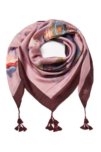 Pure Silk Printed Scarf