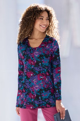 Women’s Viscose Jersey Tunic Top