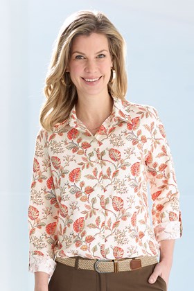 Long Sleeve Viscose Shirt