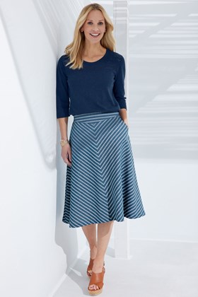 Women’s Woven A-Line Skirt