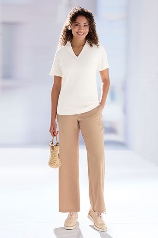 Women’s Tencel Wide Leg Trousers