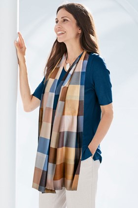 Chequered Scarf